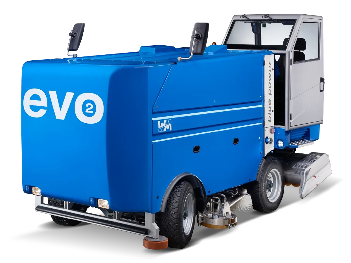 Alisadora de hielo WM Evo² azul de gran capacidad